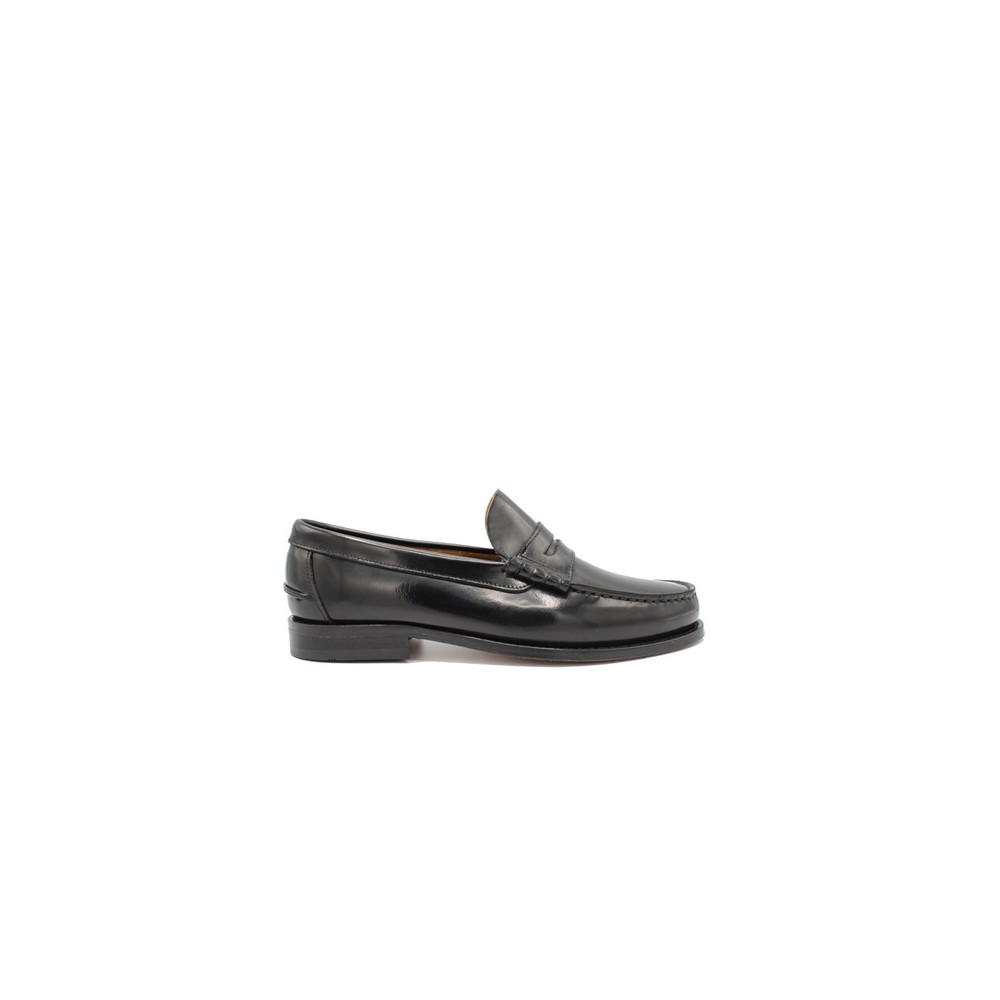 MOCCASSIN SAXONE WOMAN BLACK
