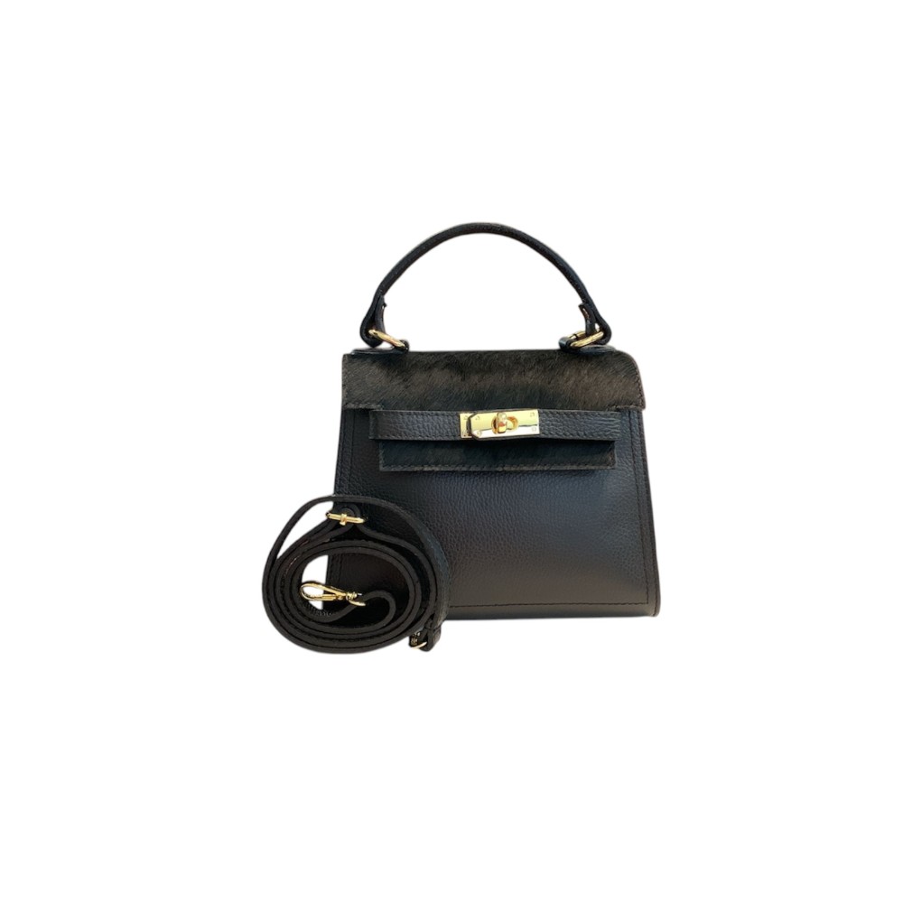 BORSA LALY BAG IRIS NERO NERO