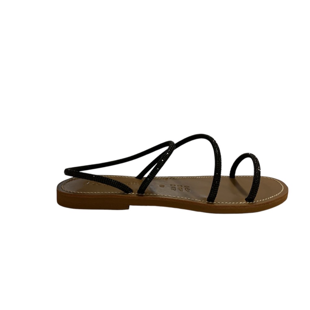 SANDALS LE SALENTINE TUBE RHINESTONE LACK