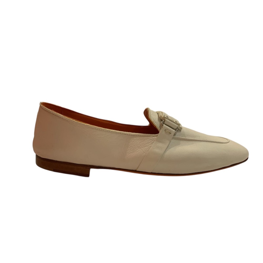 MOCASSIN KROLL WOMAN WHITE
