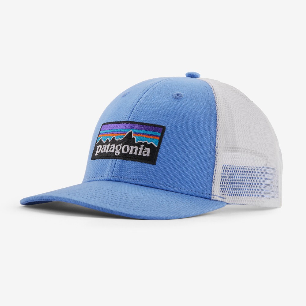 CAPPELLINO PATAGONIA P6 LOGO LOPRO TRUCKER HAT ABUNDANT BLUE