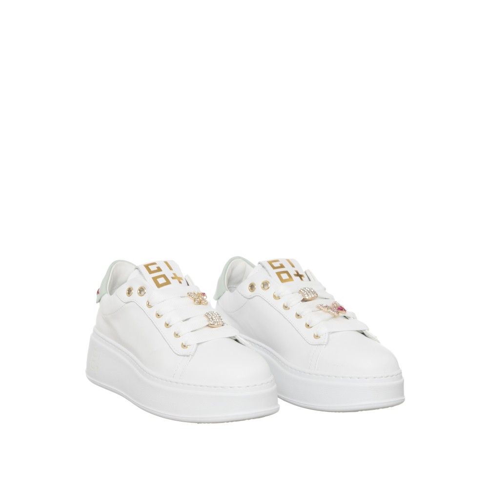 SNEAKERS GIO+ PIA FARFALLA BIANCO SALVIA