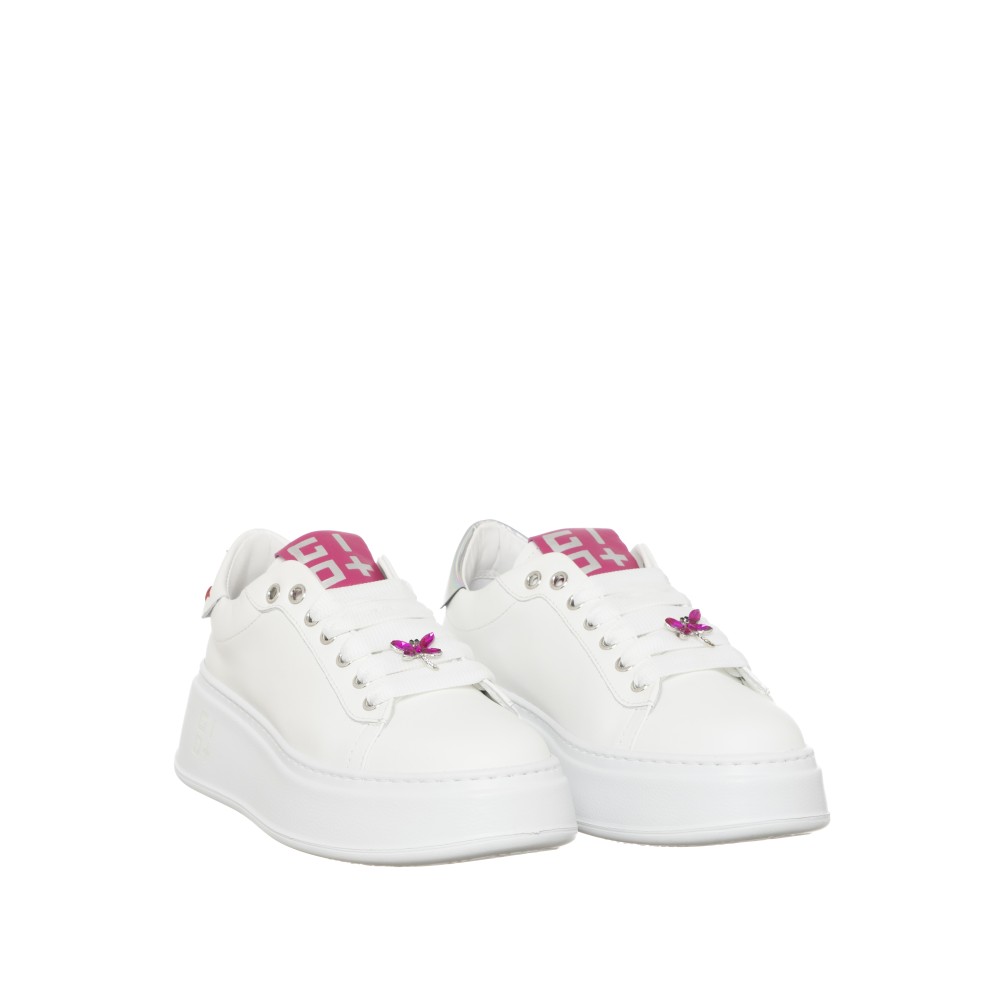 SNEAKERS GIO+ PIA LIBELLULA BIANCO FUXIA