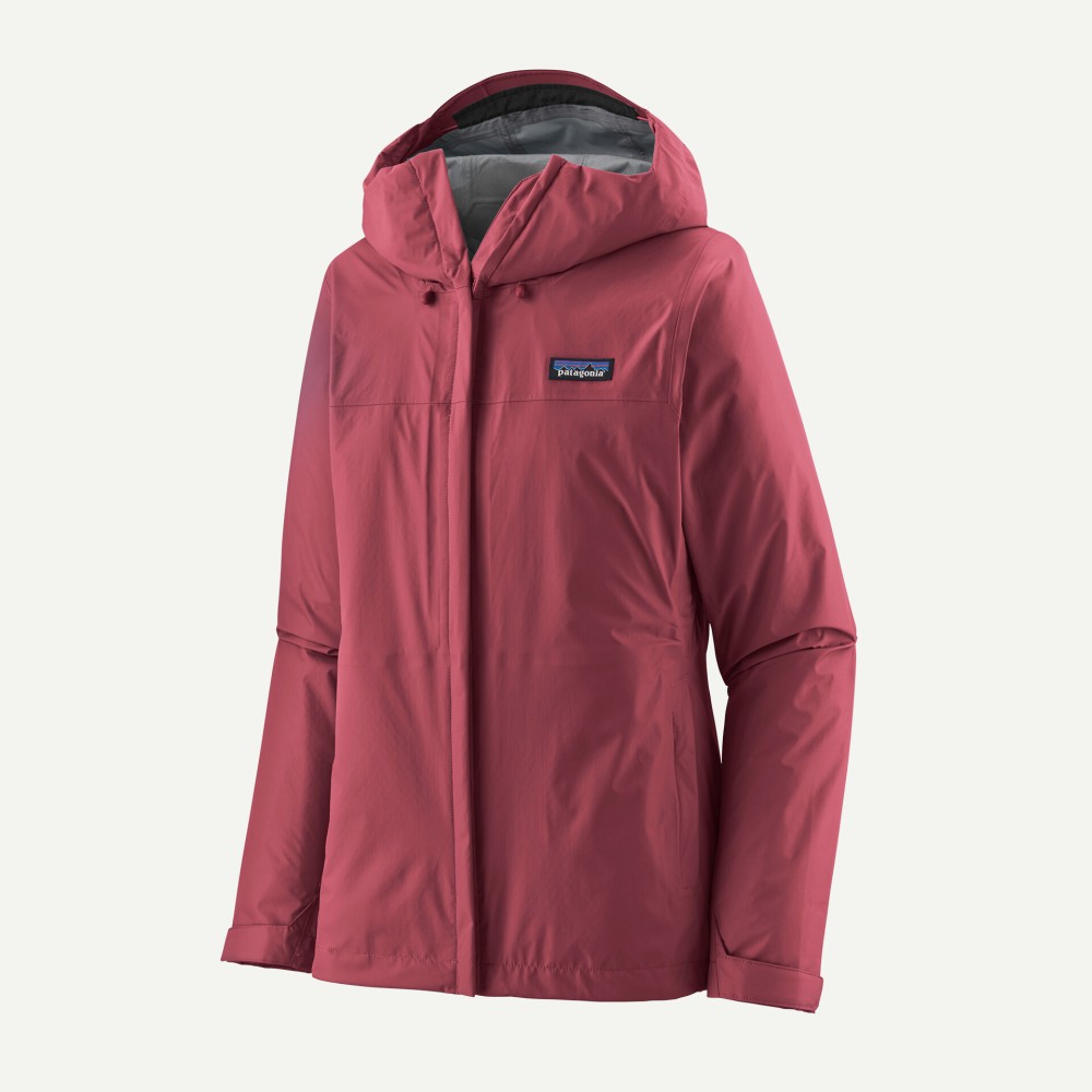 GIACCA ANTIPIOGGIA PATAGONIA TORRENTSHELL 3L DONNA MARION RED