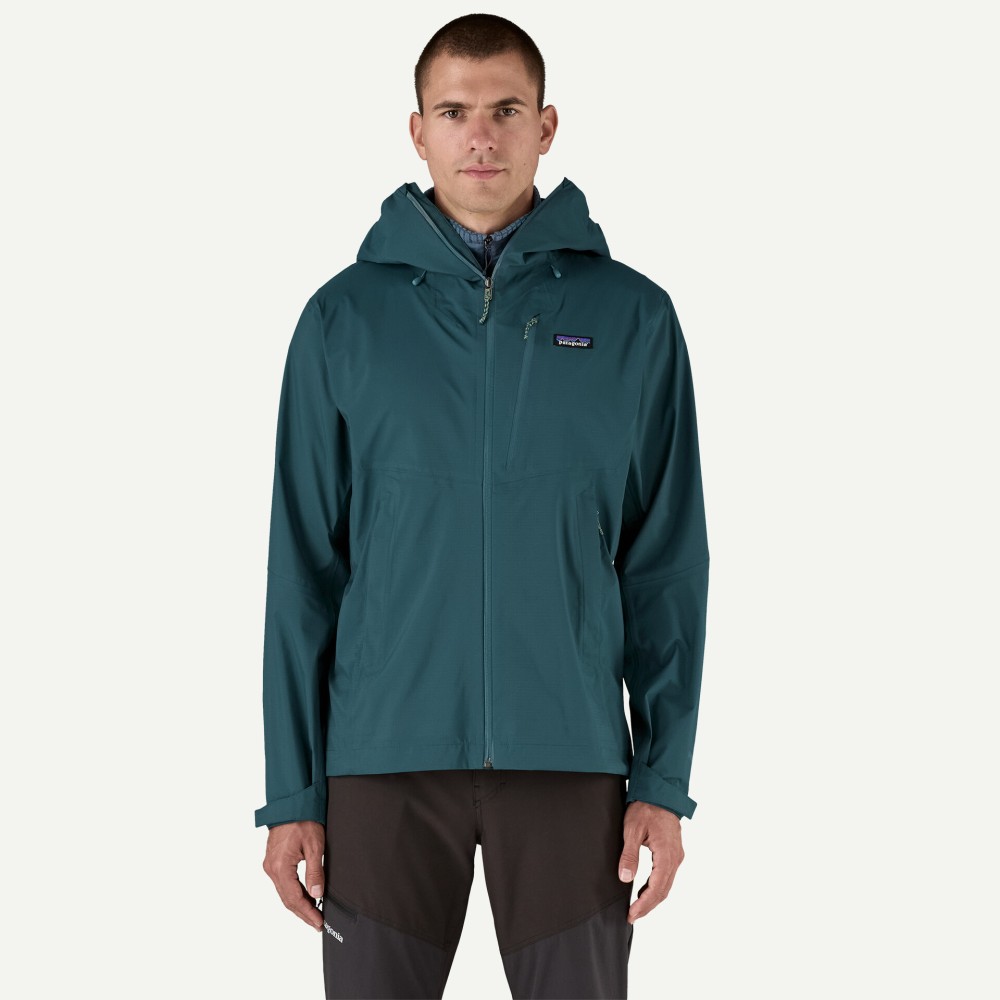 RAIN JACKET PATAGONIA GRANITE CREST UOMO TIDAL TEAL