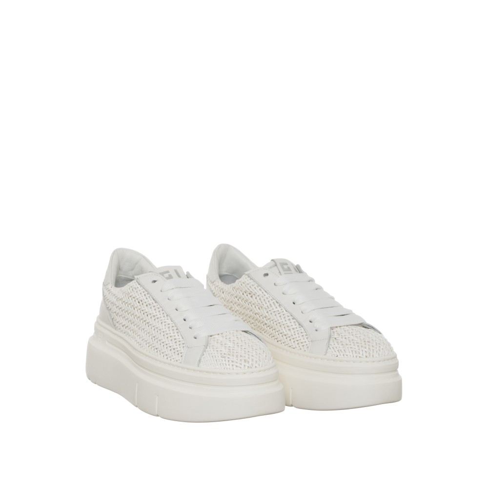 SNEAKERS GIO+ ARIA INTRECCIO BIANCO