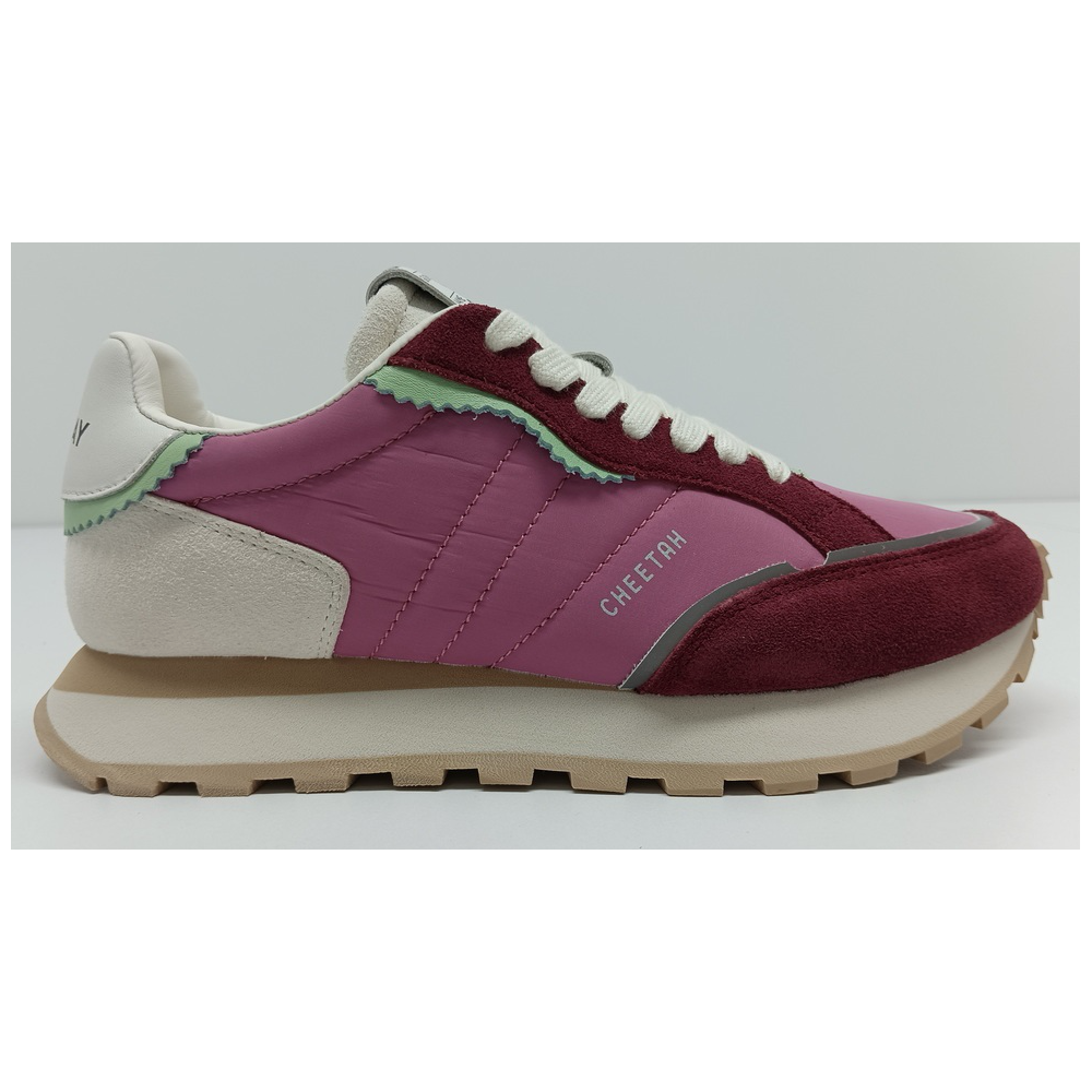 SNEAKERS MONOWAY CHEETAH DONNA ROSA BORDEAUX