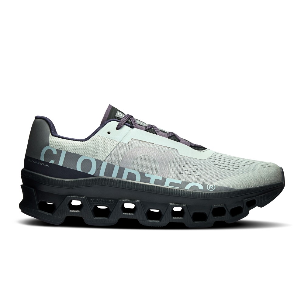 SCARPE ON CLOUDMONSTER UOMO GLACIER BLACK