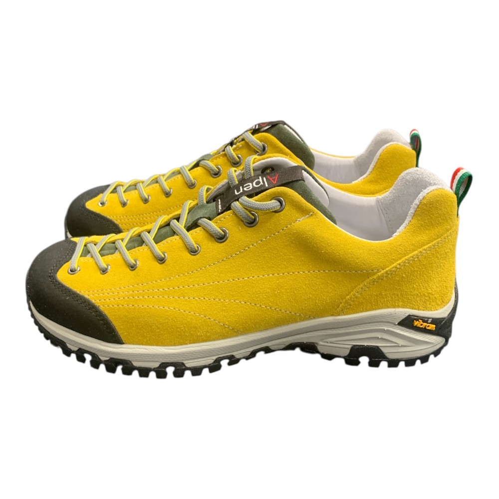SCARPE ALPEN AGORDO GIALLO VERDE SCURO